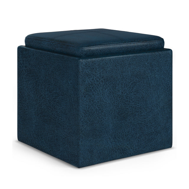 Modern European furniture - Wide Cube Storage Ottoman - www.oroa.com