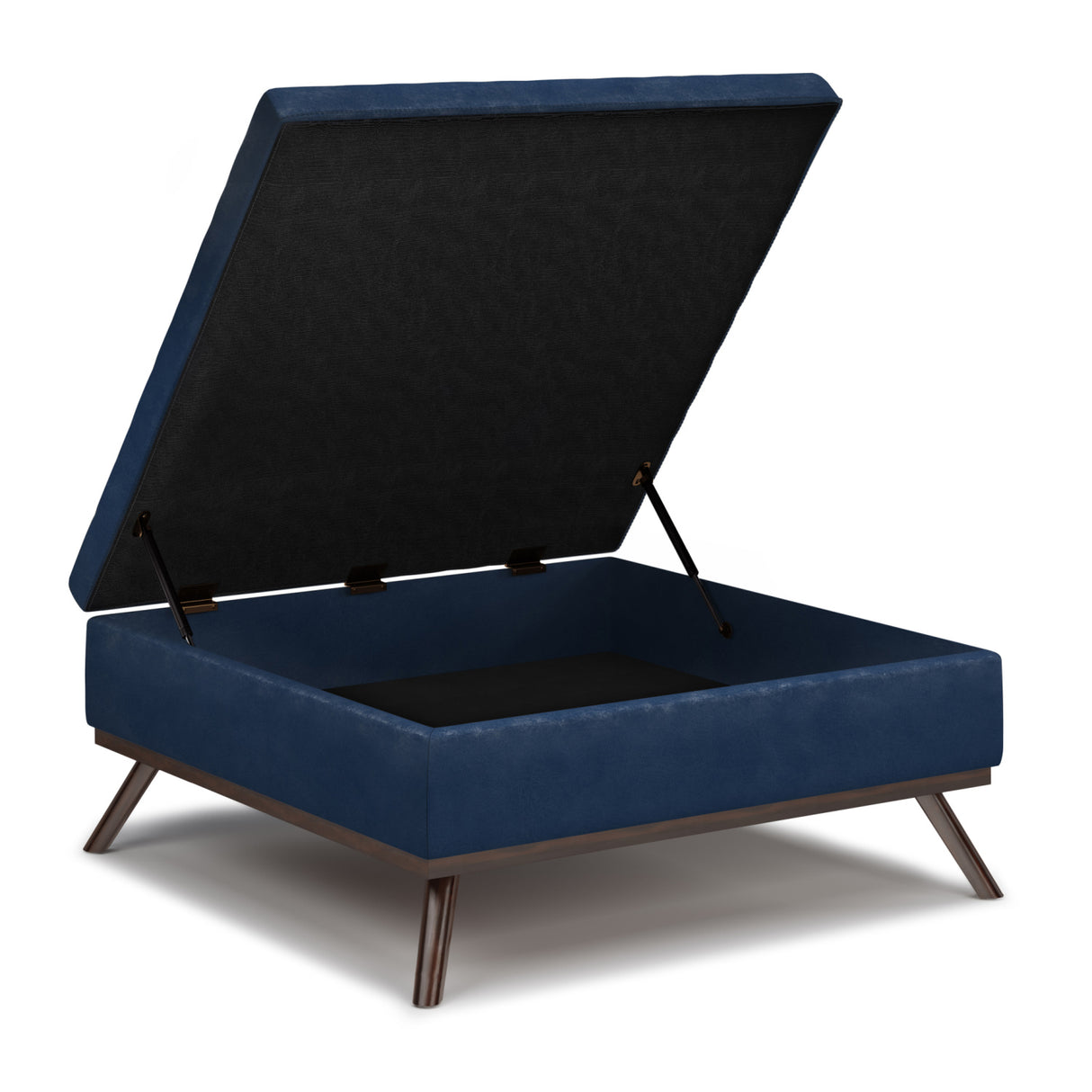 Square Coffee Table Storage Ottoman | OROA