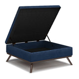 Square Coffee Table Storage Ottoman | OROA