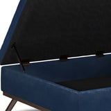 Square Coffee Table Storage Ottoman | OROA