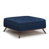 Square Coffee Table Storage Ottoman | OROA