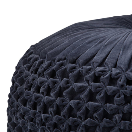 Renee Velvet Tufted Pouf | OROA
