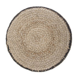 Modern European furniture - Larissa Braided Jute Pouf - www.oroa.com