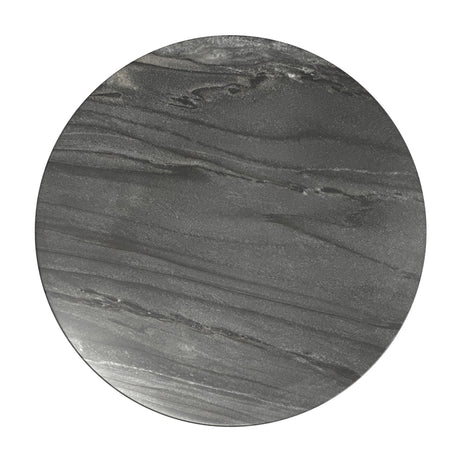 Modern European furniture - Evans Black Natural Marble Top Side Table - www.oroa.com