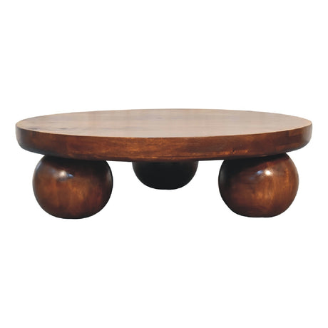 Modern European furniture - Solid Wood Central Coffee Table - www.oroa.com