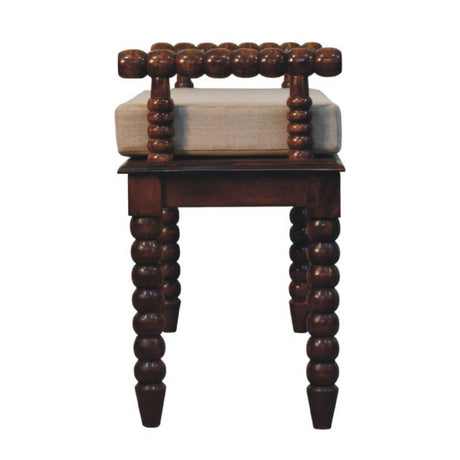Modern European furniture - Solid Wood Brown Bench - www.oroa.com