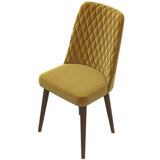 Mid-Century Modern Velvet Dining Chairs (2) |OROA