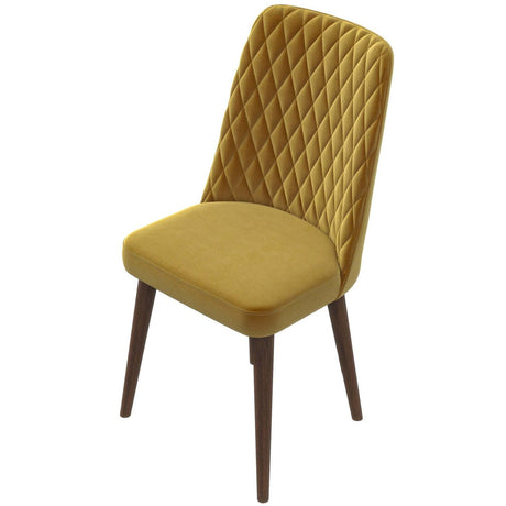 Mid-Century Modern Velvet Dining Chairs (2) |OROA