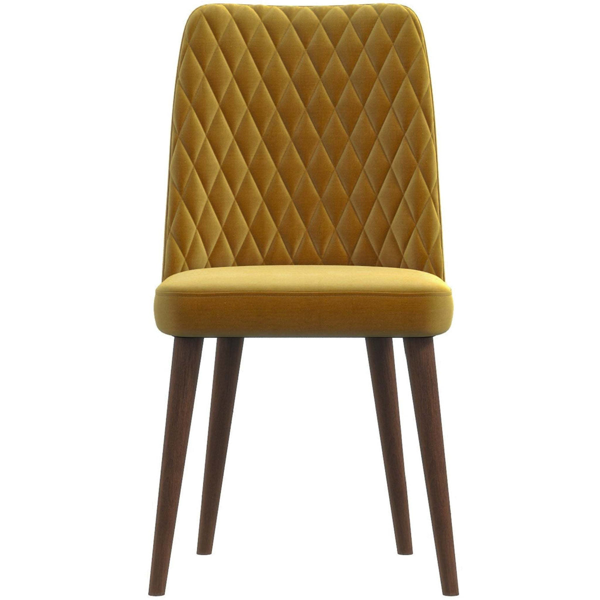 Mid-Century Modern Velvet Dining Chairs (2) |OROA