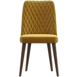 Mid-Century Modern Velvet Dining Chairs (2) |OROA