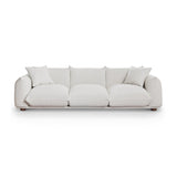 Modern European furniture - Kely Cream Boucle Upholstered Sofa - www.oroa.com
