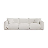Modern European furniture - Kely Cream Boucle Upholstered Sofa - www.oroa.com