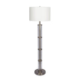 Modern European furniture - Nimbus Brushed Nickel Floor Lamp - www.oroa.com