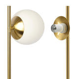 Ethereal Brass Metal Table Lamp | OROA