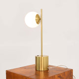 Ethereal Brass Metal Table Lamp | OROA