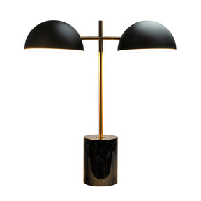 Modern European furniture - Double Desk Lamp with Faux Marble Base - www.oroa.com