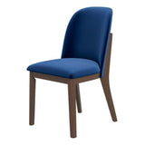 Kaitlyn Mid-Century Velvet Dining Chairs (2) | OROA