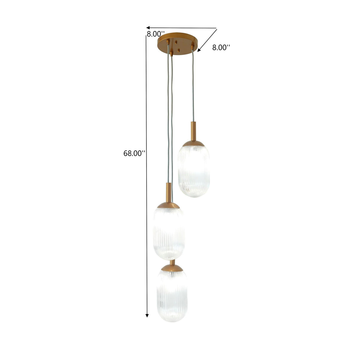 American Country Retro Pendant Light | OROA