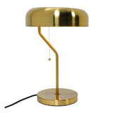 Gold Drum Shade Desk Lamp | OROA