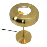 Gold Drum Shade Desk Lamp | OROA