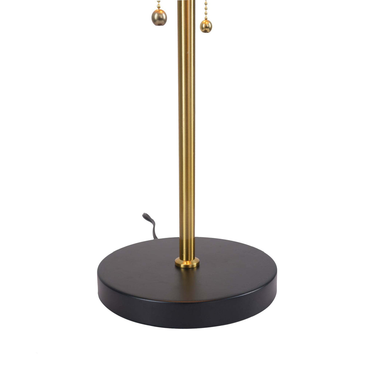 Modern European furniture - Black Drum Shade Table Lamp - www.oroa.com