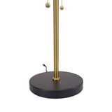 Modern European furniture - Black Drum Shade Table Lamp - www.oroa.com