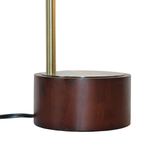 Glass Globe Arched Table Lamp | OROA