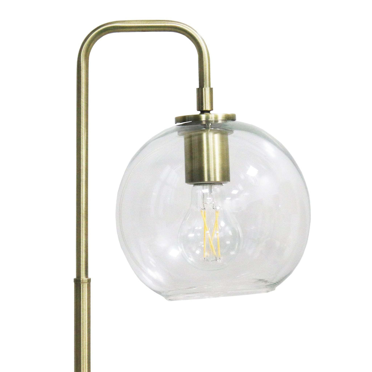 Glass Globe Arched Table Lamp | OROA