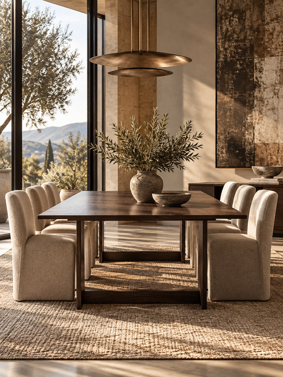 Preston Solid Wood Dining Table | OROA