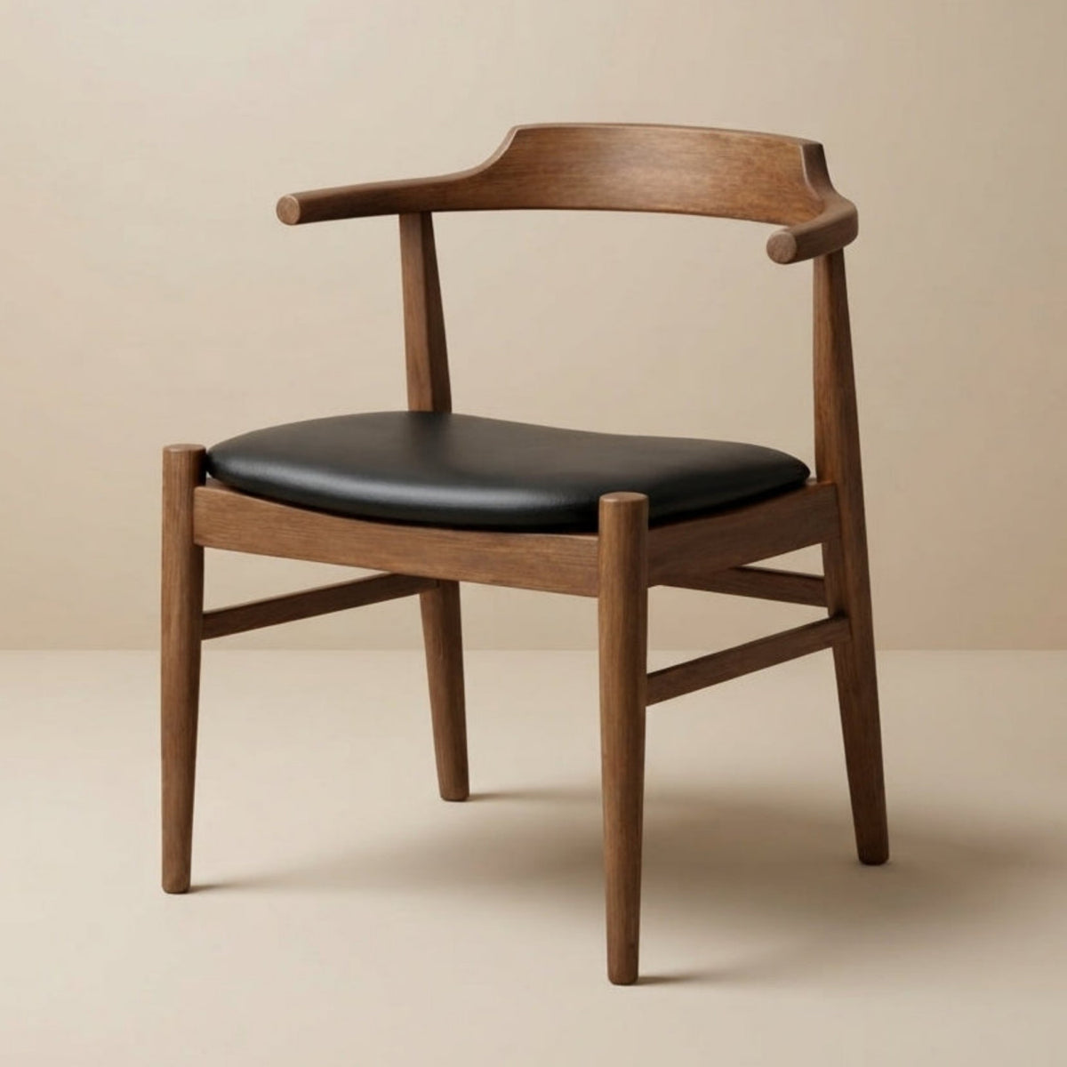 Modern European furniture - Solid Wood Rectangular Dining Table and Dining Chairs (4) - www.oroa.com