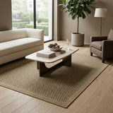 Mocha Indoor/Outdoor Area Rug 7.10" x 10.3" | OROA