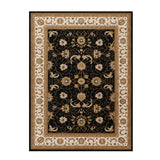 Black Ivory Oriental Area Rug 9' x 13' | OROA