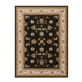 Modern European furniture - Black Ivory Oriental Area Rug 9' x 13' - www.oroa.com
