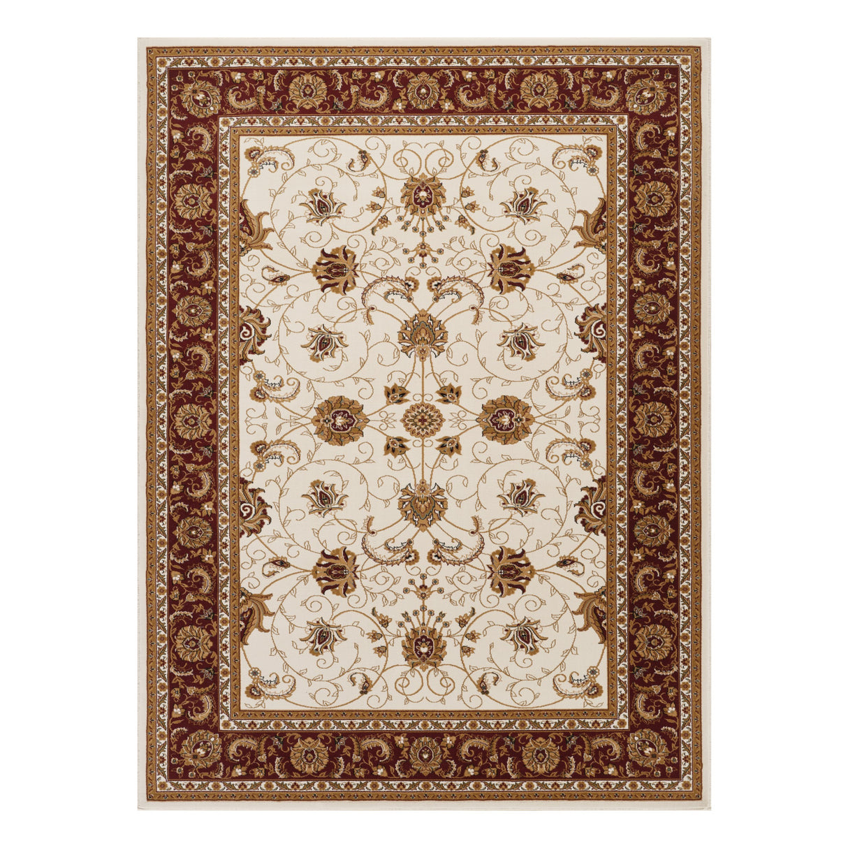 Ivory Oriental Area Rug 9' x 13' | OROA