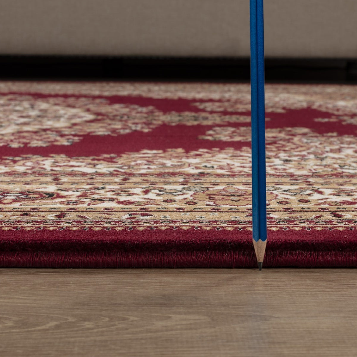 Modern European furniture - Red Medallion Area Rug - www.oroa.com