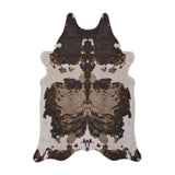 Brown Cowhide Area Rug | OROA