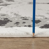 Modern European furniture - Freeform Polyester Gray Rug - www.oroa.com