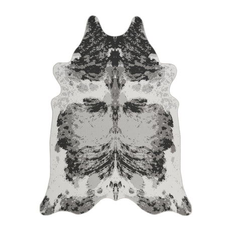 Modern European furniture - Freeform Polyester Gray Rug - www.oroa.com