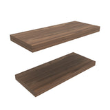 Wide Floating Wall Decor Shelves (2) | OROA