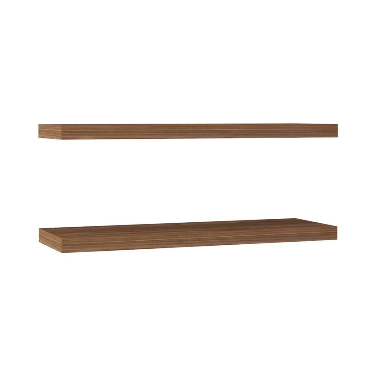 Wide Floating Wall Decor Shelves (2) | OROA