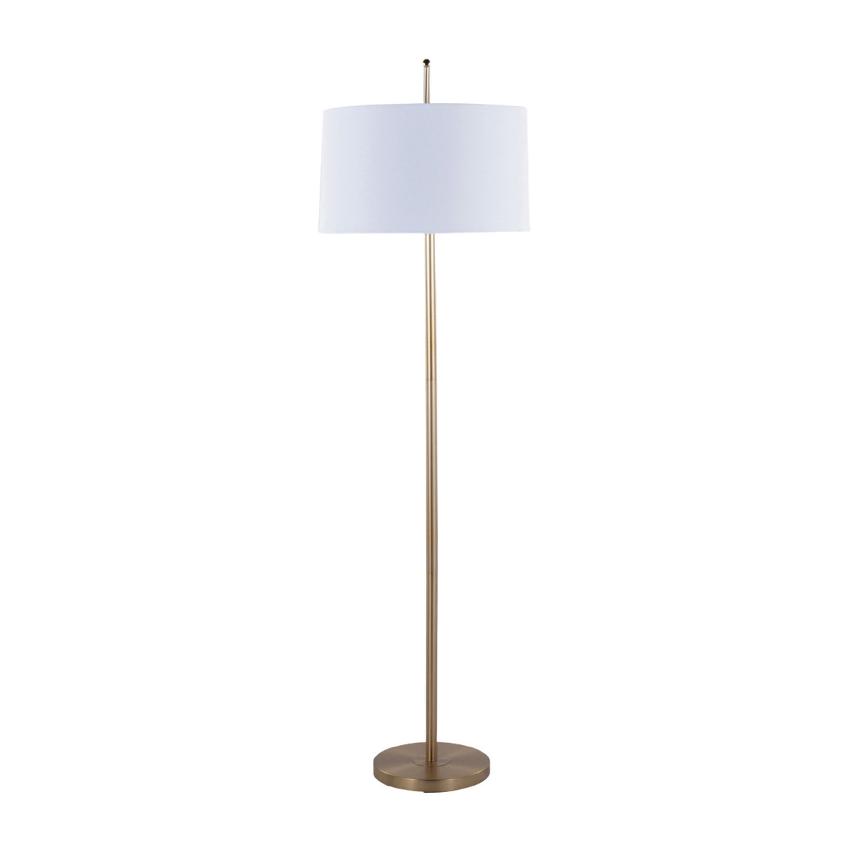Gold Metal Floor Lamp | OROA