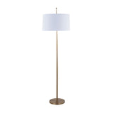 Gold Metal Floor Lamp | OROA