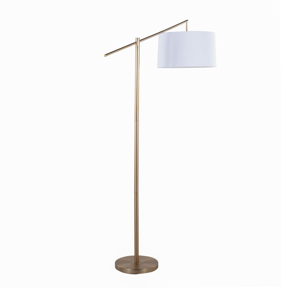 Gold Metal Floor Lamp | OROA