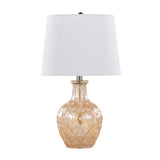 Modern European furniture - Gloria Round Glass Table Lamps (2) - www.oroa.com