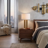 Modern European furniture - Antique Brass Table Lamp - www.oroa.com