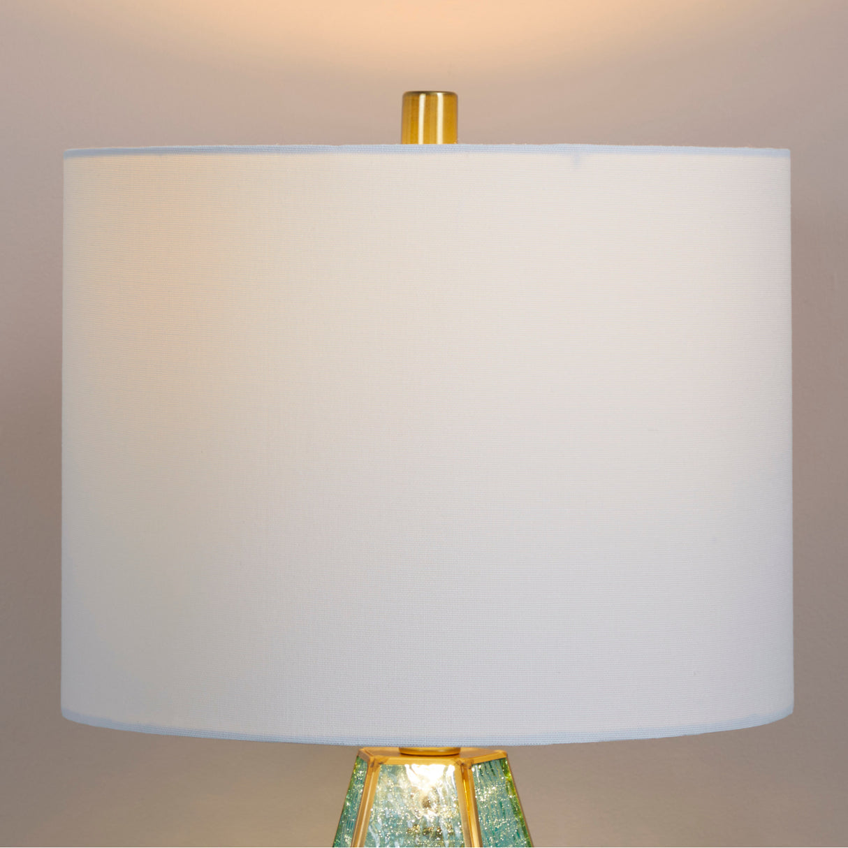 Gold Turquoise Table Lamp Set (2) | OROA