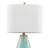 Gold Turquoise Table Lamp Set (2) | OROA