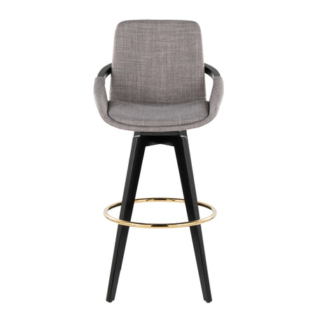 Fixed-Height Swivel Barstools (2) | OROA