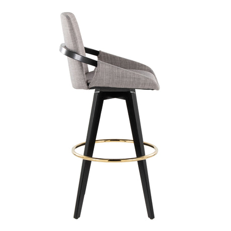 Fixed-Height Swivel Barstools (2) | OROA