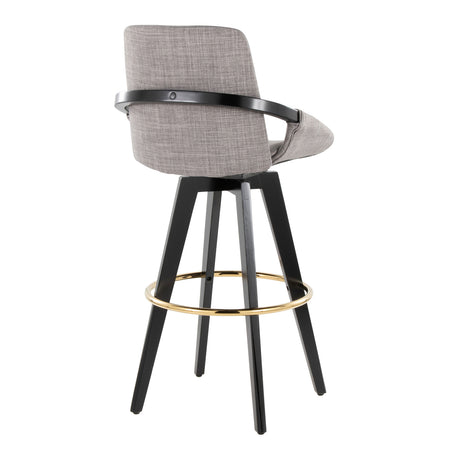 Fixed-Height Swivel Barstools (2) | OROA